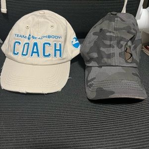 2 Beachbody success club coach hats